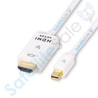Satellitesale Mini Displayport To Hdmi 4k 60hz Cable Pvc White Cord