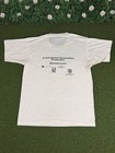 Vintage Uci Alumni Mitsubishi Motors Zot Trot T Shirt Art White Large Rare See