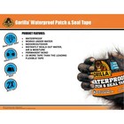 Gorilla Waterproof Patch   Seal Black Tape 4 Inch X 10 Foot Roll