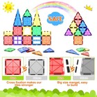 Magnetic Tiles Kids Toys Stem Magnet Toy For Toddler Magnetic Blocks Building   