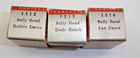3 Tru-vue 3d Stereoscope Film Strips Sally Rand Bubble Fan Dance Nude Ranch