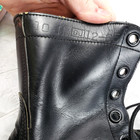 Vtg 1965 Bf Goodrich Black Leather Military Combat Boot Gj 12-65 Size 10 Narrow