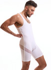 N2n Bodywear Men   s Sheer Slasher Singlet - White New With Tags  large  W6