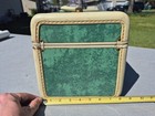 Vtg Samsonite Luggage Cosmetic Makeup Train Carry Case Marbled Green Swirl Nice 