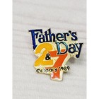 Fathers Day 2   7 Calgary 1989 Pins Tv Media Enamel Lapel Pins Lot Of 2