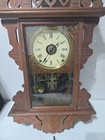 Antique Seth Thomas  eclipse  Ball Top Hanging Kitchen Wall Clock