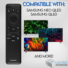 New Oem Samsung Bn59-01480a Solar Cell Voice Remote Control For Qled Smart Tv 