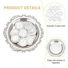 13 Unity Coins Set  Arras De Boda  Tray Plate  Wedding Ceremony  Arrhae  Gift