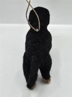 New Faux Fur Dachshund Dog Christmas Tree Ornament Furry Holiday Decoration