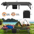 Begonia k Adults Folding Camping Cot Portable Patio Lounge Chair Sleeping Cots