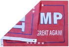 2x3 Trump Make America Great Again  Red 150d Woven Poly Nylon 2 x3  Flag Banner