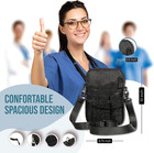 4-in-1 Nurse Fanny Pack With Medical Gear Pockets  Tape Holder  And Utility Stor