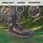 New Mossy Oak Camo Hunting 8-inch Boots Leather Waterproof All Season Men s 12