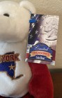 New York State Quarter Coin Bear Ny 11th State Plush 8  Limited Treasures Nwt