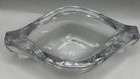 Large Heavy Glass Cigar Ashtray Indoor   Outdoor Ash Tray Oval 7 5   