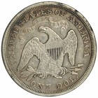 1872 Seated Liberty Dollar   Bold Xf 