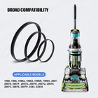Vacuum Belt Set For Bissell Proheat 2x Revolution Pet Pro Carpet Cleaner  Fit   