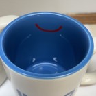  2  Rare Ihop Restaurant Smiling Face Mug Coffee Cup 12oz 1 Red   1 Blue