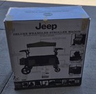 Jeep Deluxe Wrangler Stroller Wagon W  Infant Car Seat Adapter  Canopy   Cooler