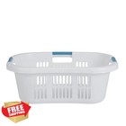 Rubbermaid Xl Laundry Basket 2 1 Bushel White Hip-hugger