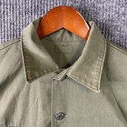 Vintage Military Us Army Utility Shirt Durable Press Og 507 Size L Long Sleeve