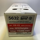 Us Motors 5632 1 2-1 3hp 1075rpm 115 208-230v Ez13 Rescue Ecm Direct Drive Dual 