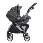 Graco Snugrider Elite Infant Car Seat Frame Stroller - Black