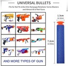 Refill Suction Darts Bullets Fit For Nerf N-strike Elite Toy Gun
