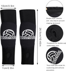4 Pcs Volleyball Accessories - Knee Pads  Arm Sleeves  Headband  Drawstring Bag 