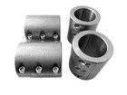 4 Steel Tube Clamps Weldable Bolt On 1 75  1 3 4  Roll Cage Mounts Usa Made -l
