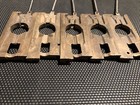 Mills Slot Machine - Bronze Slides  5 Cent Coin  - Lot Of 5