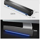 Phission Soundbar  Usb Powered Sound Bar Speakers For Computer Desktop Laptop   