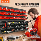 Vevor 48-bin Wall Mounted Storage Bins Parts Rack Organizer Garage Shop Tool Org