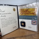 Us First Day Covers Postal Stamp Album Collection   Gold Replica Stamps