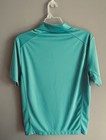 Men   s Nike Golf Tour Performance Dri Fit Medium Turquoise Polo Short Sleeve