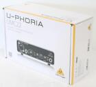 Behringer U-phoria Umc22 Audiophile 2x2 Usb Audio Interface W midas Mic Preamp