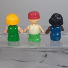  Vintage Playskool Little Playmates People Figures 1980s Lot Of 3 