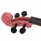 School Band 1 8 Size Acoustic Violin Pink W  Case Bow Rosin For Students