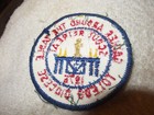 1976 Toledo Ohio Diocese Catholic Boy Scout Camp Retreat Patch Badge vtg Bsa