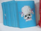 Vintage Poodle Arrco Tom Thumb Junior Deck Playing Cards Miniature Toy Game