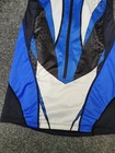 Sugoi Triathlon Shirt Mens Medium Blue Black Sleeveless Zip Front Mesh Tri Top
