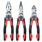 3pcs Combination Pliers Set  9 In 1 Multifunction Electrician Tool  8 5  Long