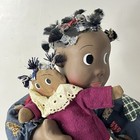 Vintage Melly   Dolly Best Of Friends 16  Plush Stuffed Aa Doll African American
