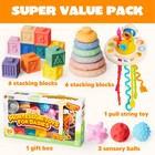 Baby Toys 6-12 Months - 20pcs Montessori Toys For Toddlers Birthday Gift