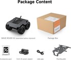 Waveshare Wave Rover Flexible And Expandable 4wd Mobile Robot Chassis  Full Meta