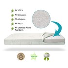 Wonder Dream Mini Crib Mattress  Organic Cotton Cover  100  Breathable  Non T   