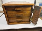 Oak 1890s Post Office Money Drawer Cabinet Corbin File Cabinet Cash  Stamps Coin