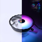 120mm Rgb Cpu Cooler Fan 1500rpm Aluminum Heatsink For Intel Lga 775 115x 1366