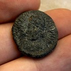 Rare Ancient Central Asian Kushan Empire Buddha Coin