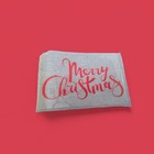 Merry Christmas Holiday Heat Transfer - Iron On Vinyl